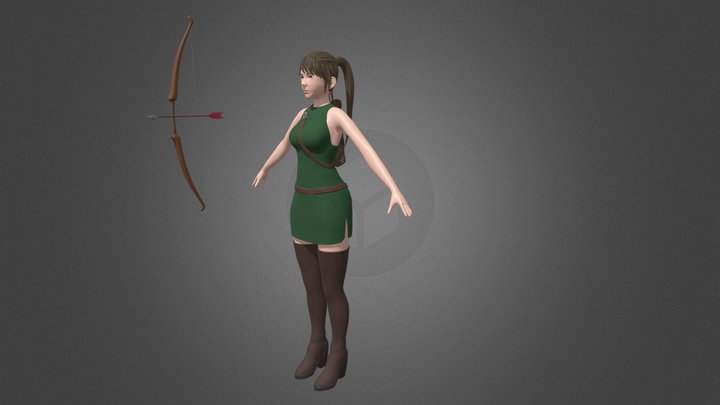 Archer 3D Model