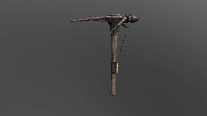 Pickaxe Jet 3D Model