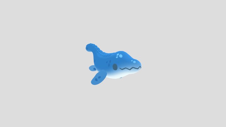 Cute Plesio 3D Model