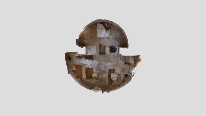 Interiér rotundy v Šiveticiach 3D Model