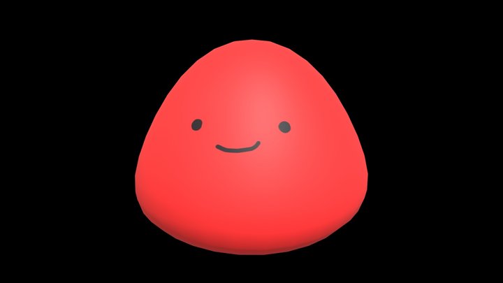 3D Slime Character 3D Model