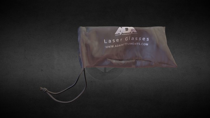 Laser glasses bag 3D Model