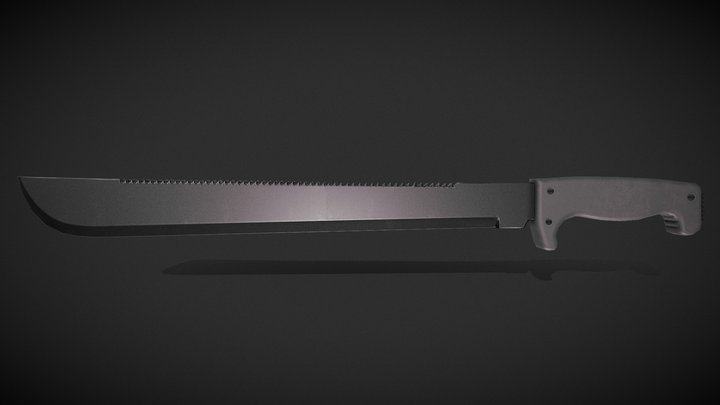 Machete 3D Model