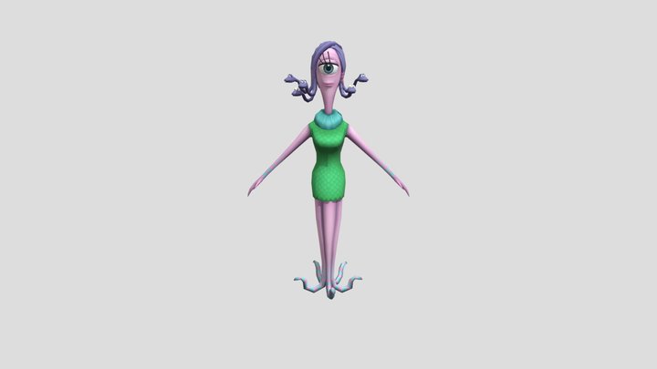 Celia Mae 3D Model