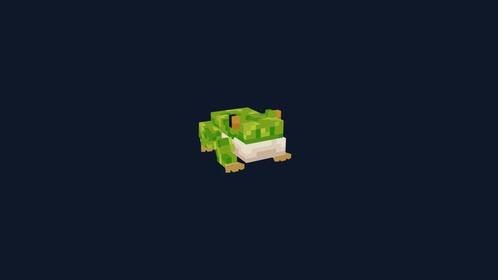 Frog 3D Model