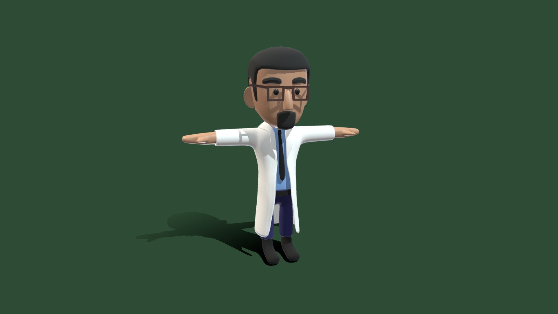 Doctor character - Buy Royalty Free 3D model by Mahdi.G [340b133 ...