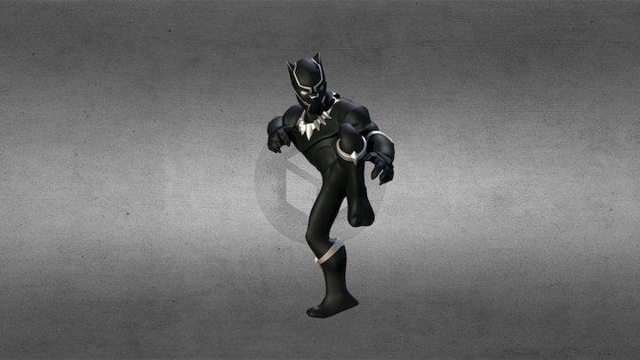 BlackPanther 3D Model