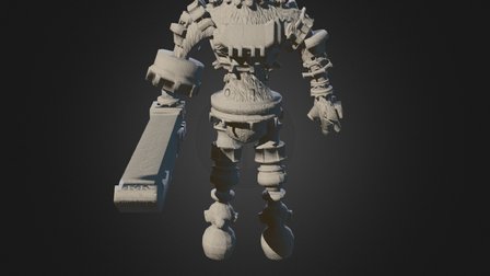 Gaius_shadow_of_the_colossus 3D Model