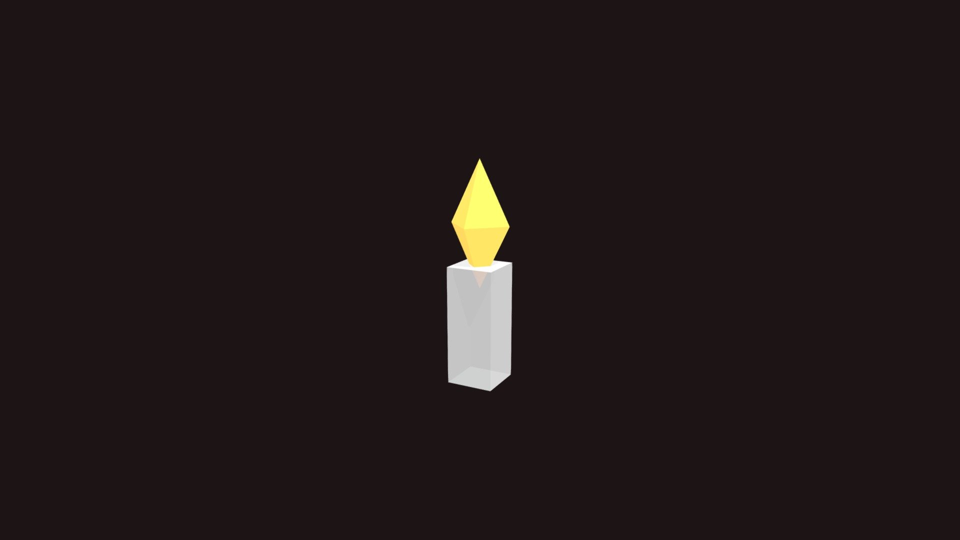 Candle 0.08x0.08x0.28 - Download Free 3D model by moyicat [340ccb9 ...