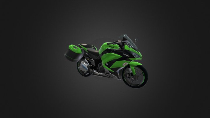 Ninja 1000 Tourer 3D Model