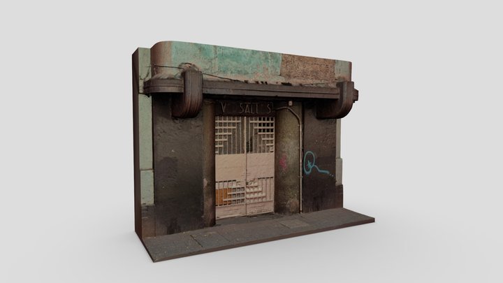 Fachada Artdeco 3D Model