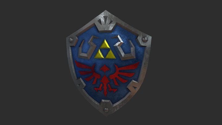Hylian Shield – Modello 3D gratuito STL