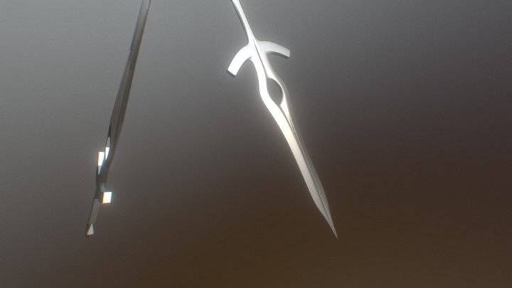 Sword - Delphad Castillion's Carnage Longsword 3D Model