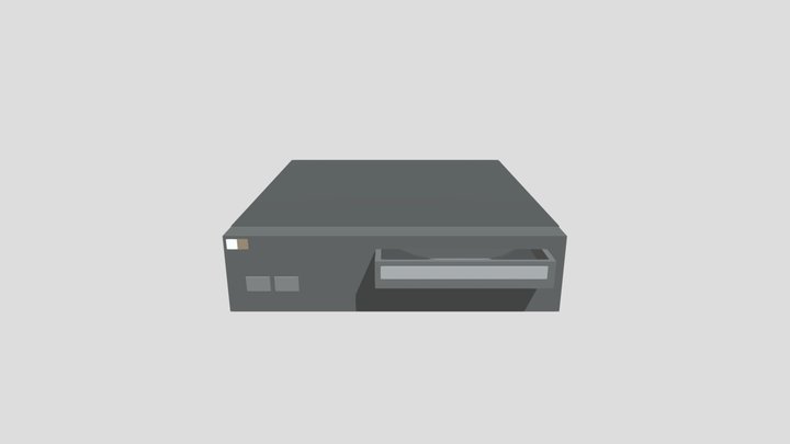 CD- Player 3D Model
