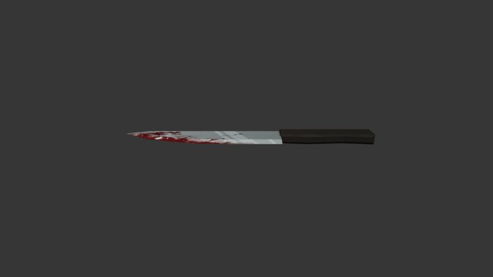 A KNIFE 3D Model