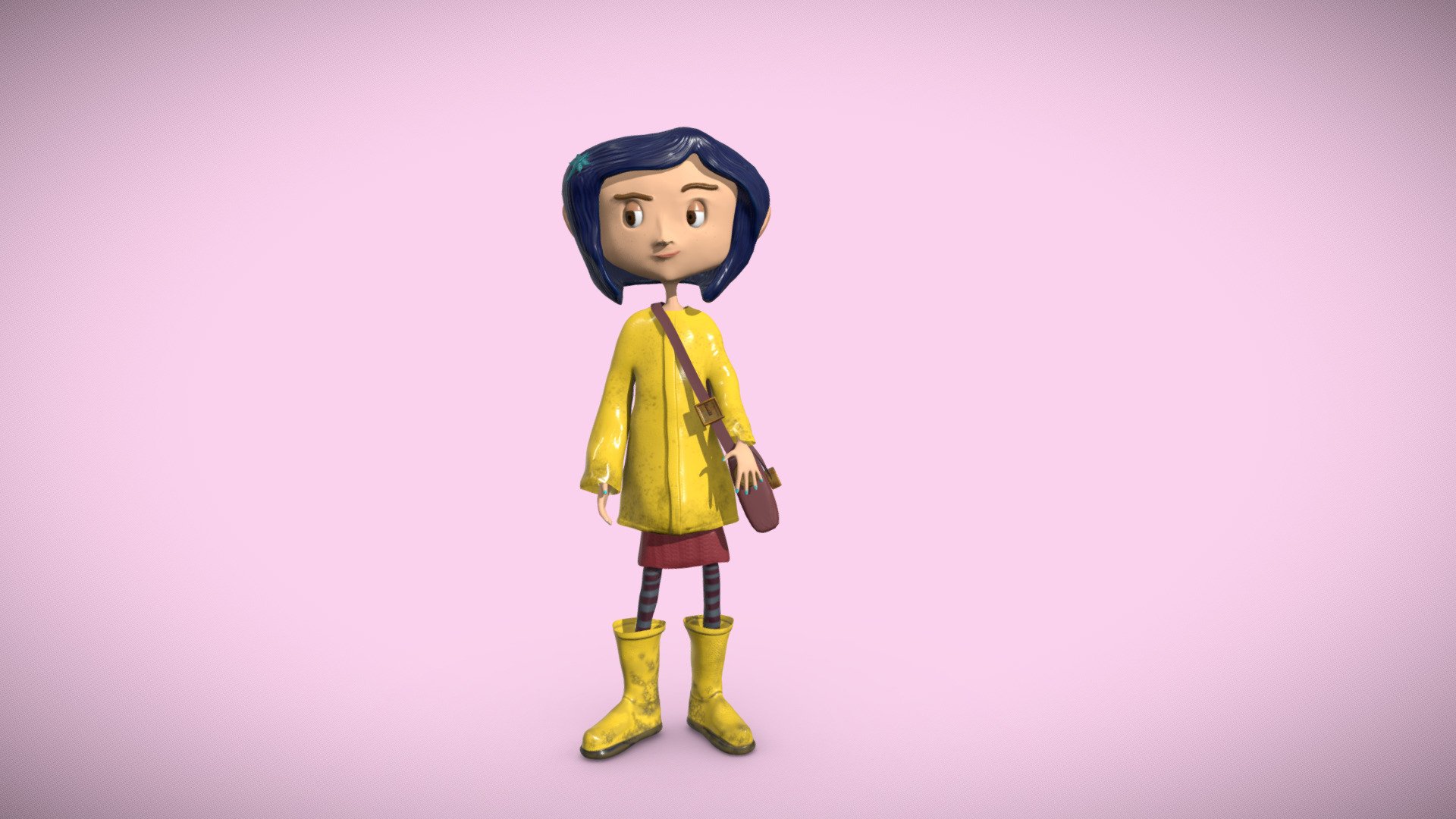 Coraline 3D model by Paulii [3410bf3] Sketchfab