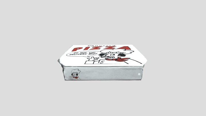 ponucheirs pizza (Futurama but bad) 3D Model