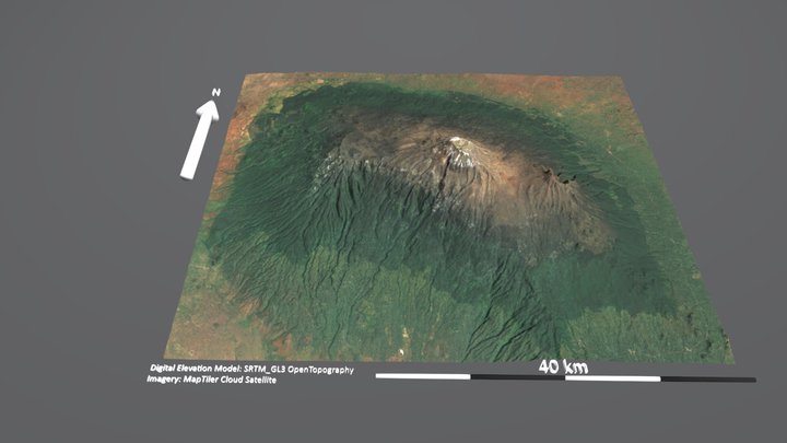kilimanjaro 3D Model
