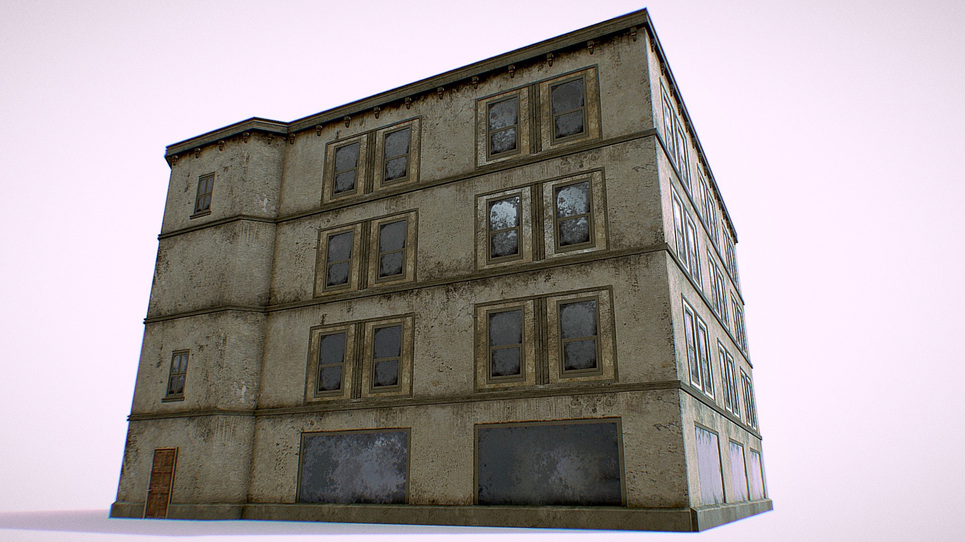 Building 2 PBR - 3D model by MatiasNavarrete [341334e] - Sketchfab
