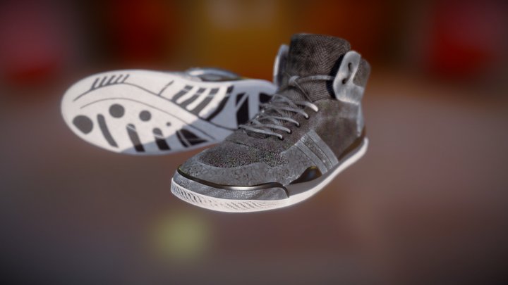 Element Onyx #ShoesTexturingChallenge 3D Model