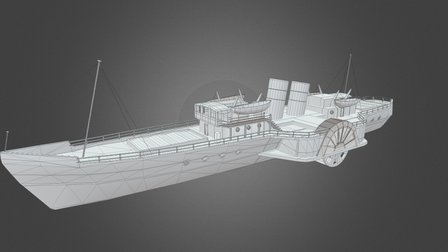 Steamer01 3D Model