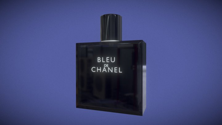 BLEU DE CHANEL Perfume. 3D Model