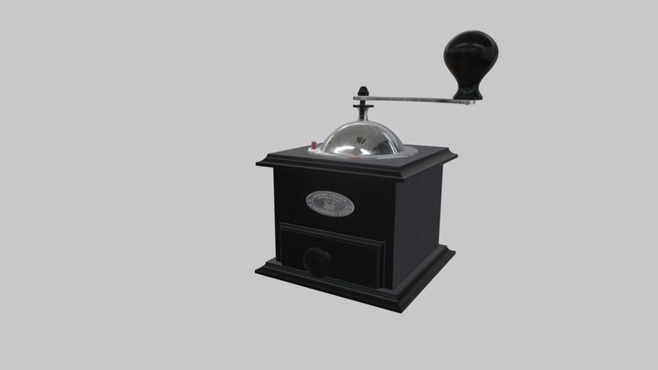 Coffee Mill 3D Model