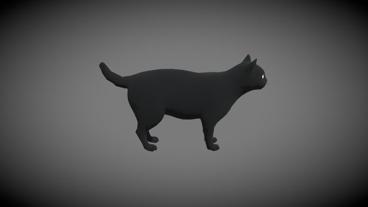 Demon Cat 3D Model