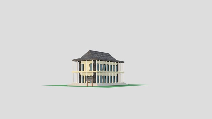 Shibloll (chateau de Mon Plaisir) 3D Model