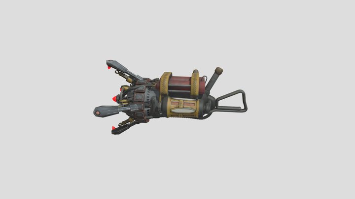 jug bug Gun Body 3D Model