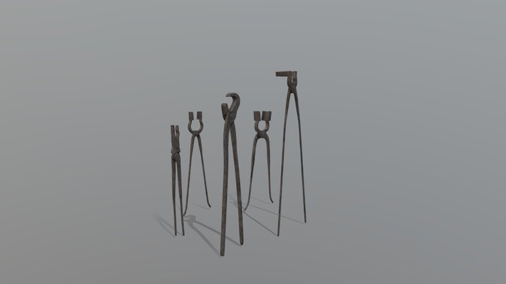 EC Ferramentas Forja 01 3D Model