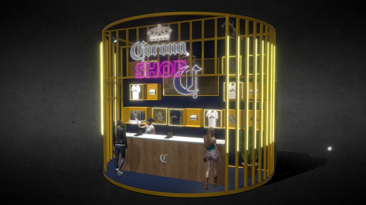 StdCorona6x6 3D Model