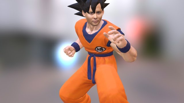 GOKU 3D Model