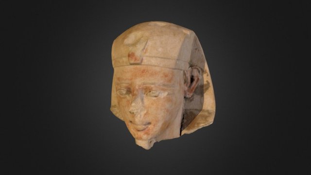 Egyptian Head 3D Model