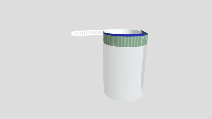 Casque antiprojection COVID19 3D Model