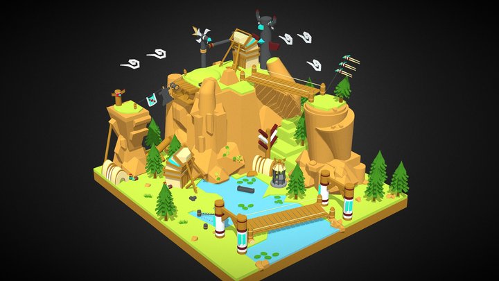 Adventure Journey – Modello 3D gratuito STL