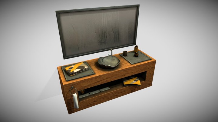 BATHROOM A SC 3D Model