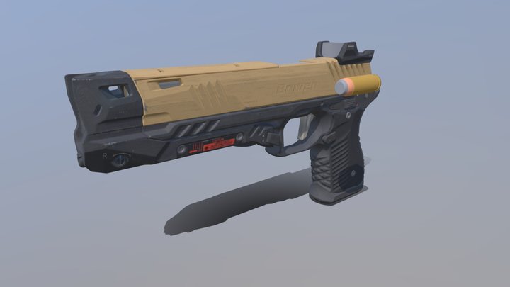 Call of Duty: Black Ops 7 - Hand Cannon – Modello 3D gratuito STL
