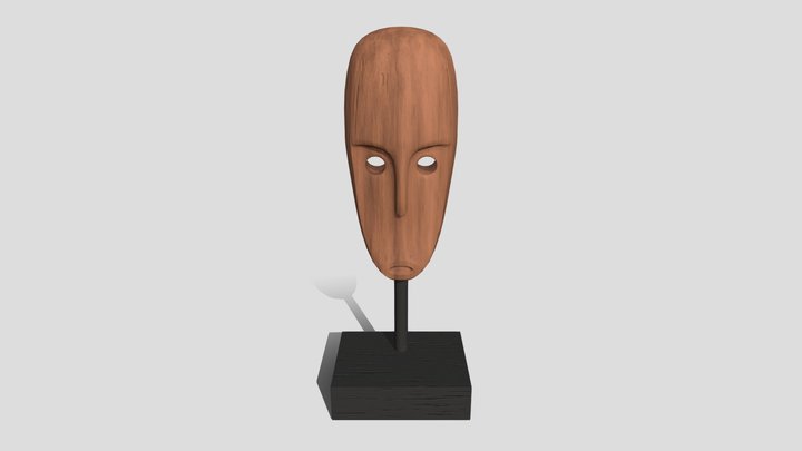 Totem Head 3D Model