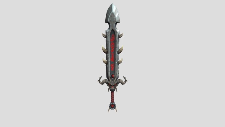 The Demon Blade 3D Model