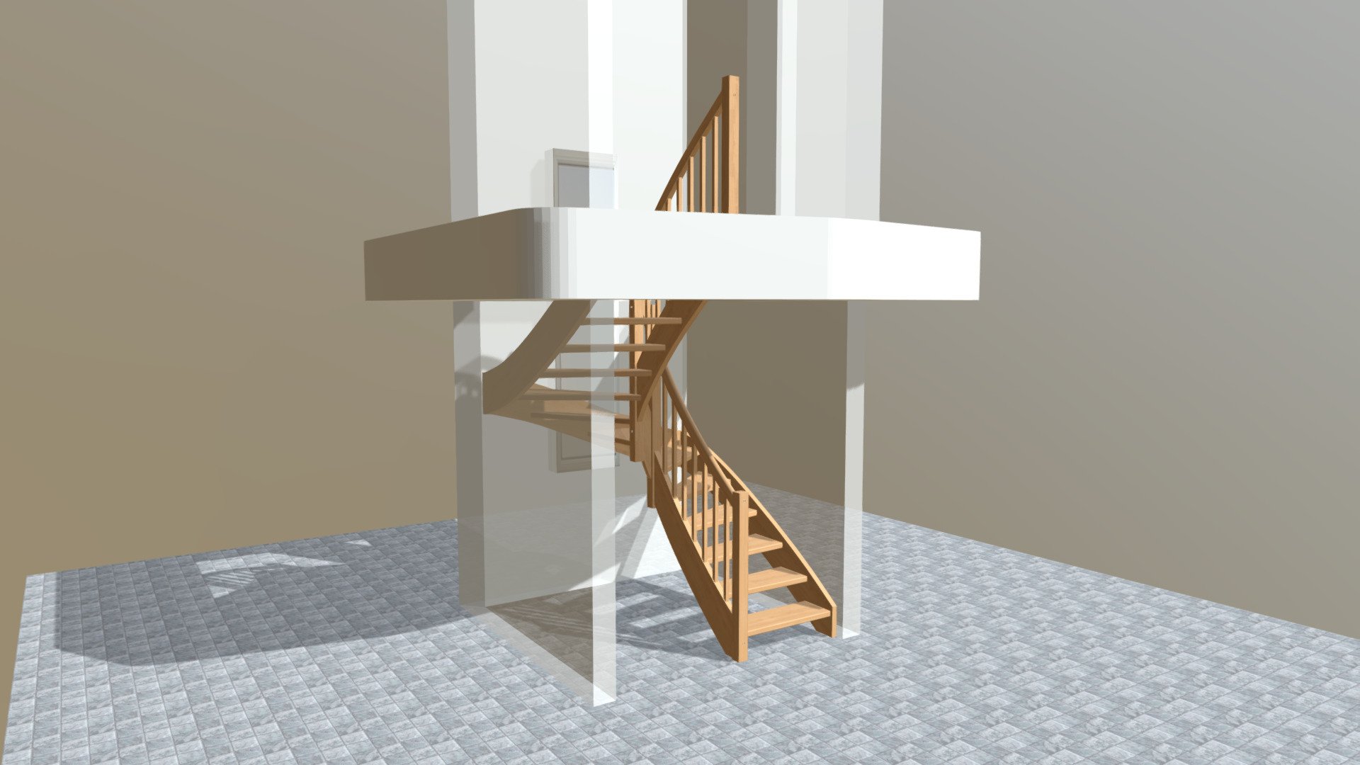 Jungwirth Treppen Zwick 6834 - Download Free 3D model by Treppen ...