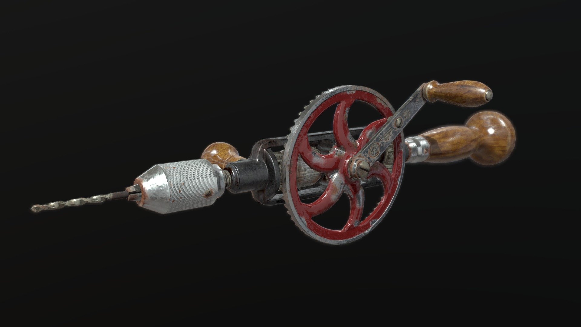 Miller Falls No. 980 Drill - 3D model by giuliapiccione [342149e ...