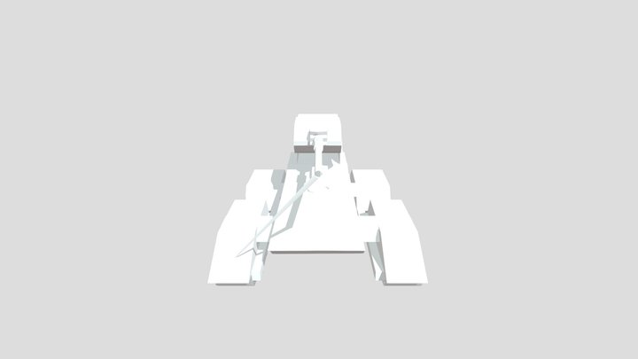 Simple Halo Scorpion 3D Model