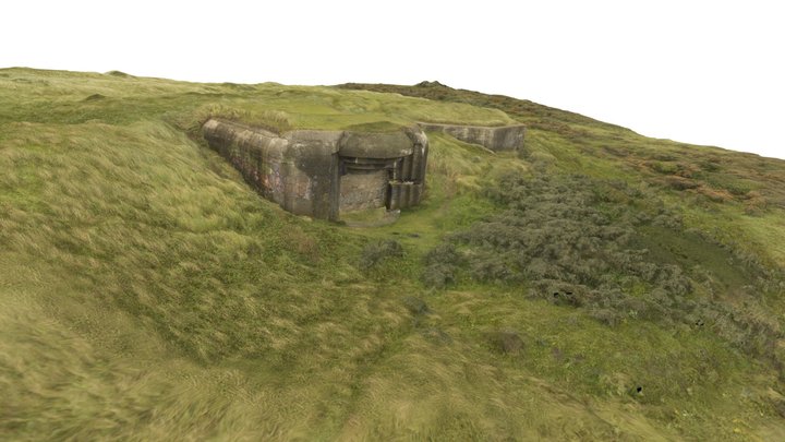 Bunker 1 3D Model