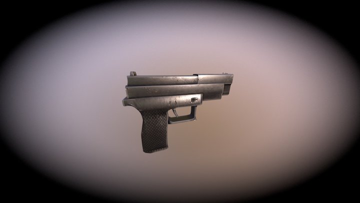 Little Gun 3D Model
