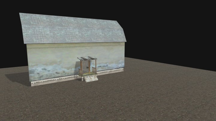 Granny End Scene House 3D Model