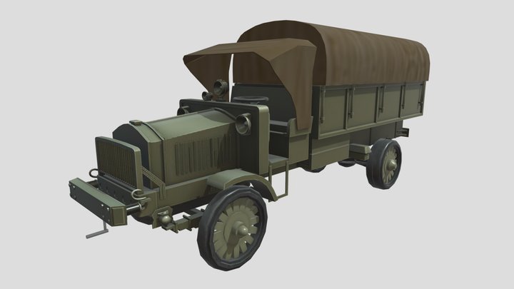 Liberty Truck 3D Model