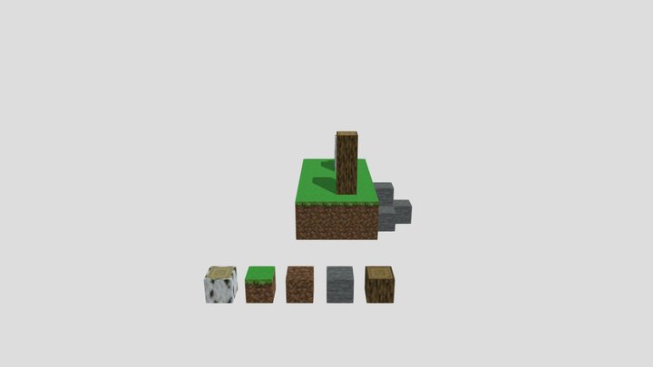 Minecraft Build 3D Model