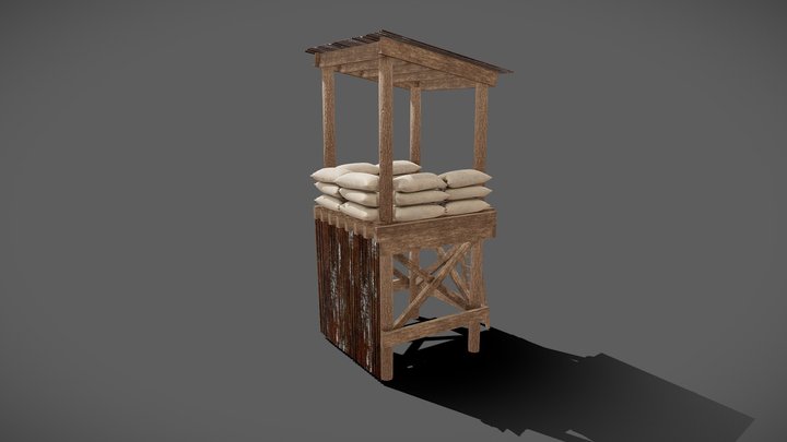 Watch Tower 3D Model