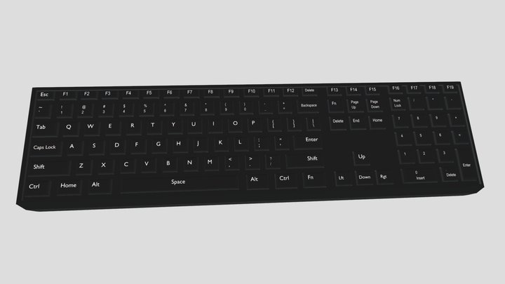 Keyboard – Modelo 3D gratuito STL